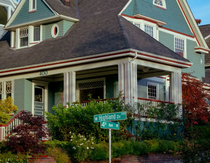 Vecindario residencial estilo Marietta, Georgia